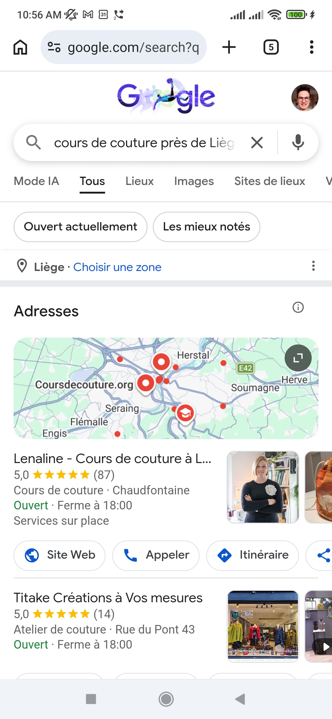 classement local pack smartphone